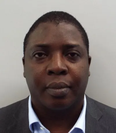 Portrait of Engr Patrick Obidoyin, Financial Secretary